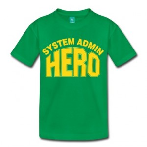 System-Admin-Hero-Kids--Shirts
